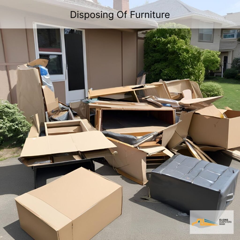 How to Dispose of Old Furniture in Miami