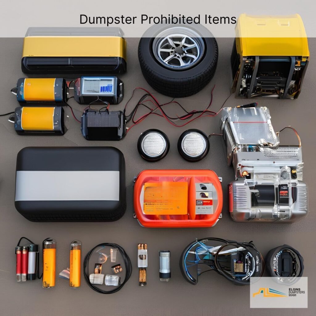 What Can’t You Dispose of in a Roll-Off Dumpster in Miami?