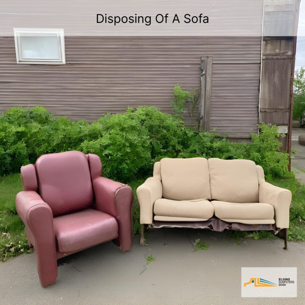 Sofa Disposal: How to Get Rid of an Old Couch in Miami